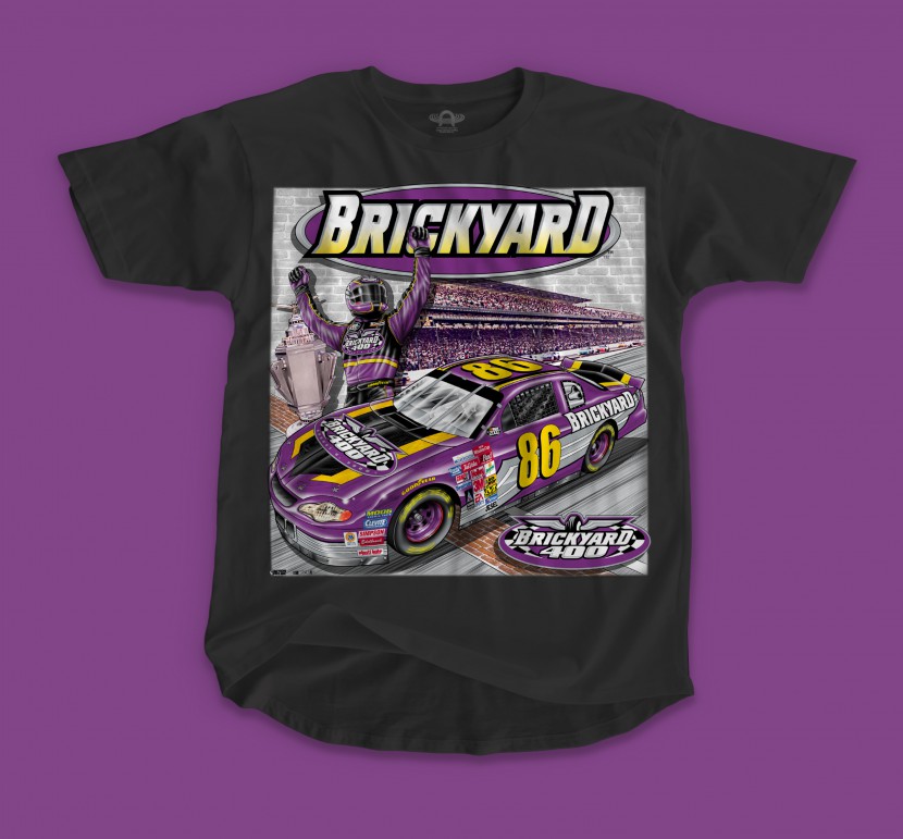 BRICKYARD NASCAR T-SHIRT